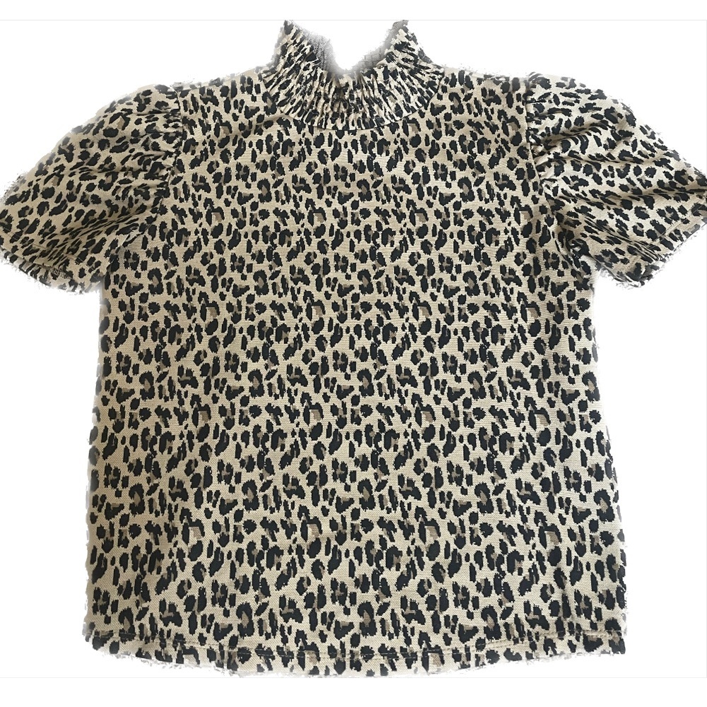 zara print top